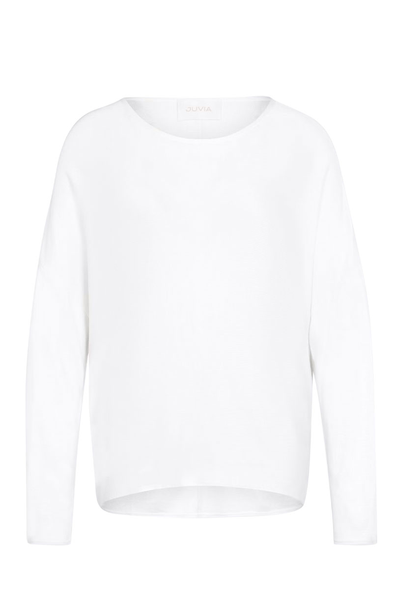 Viscose-Stretch-Sweater "Faiza" von JUVIA Viscose-Stretch-Sweater "Faiza" von JUVIA