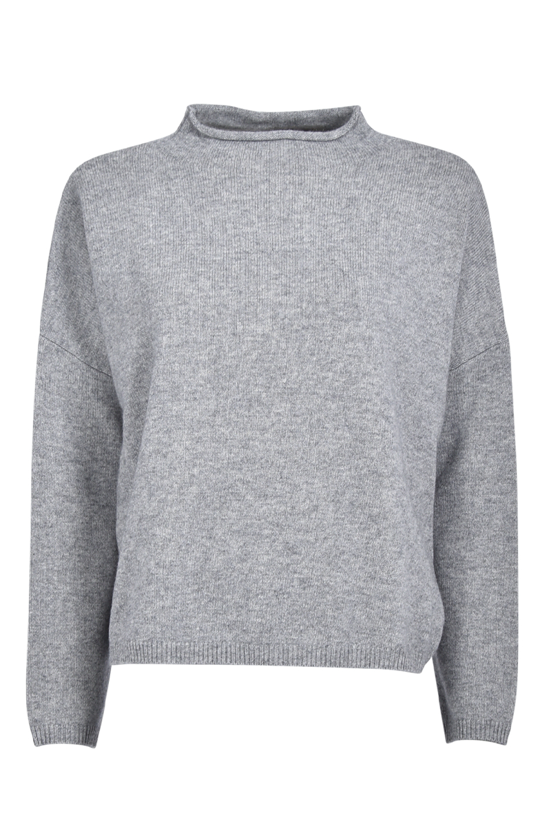 Stehkragenpullover in lockerer Form von INSIEME