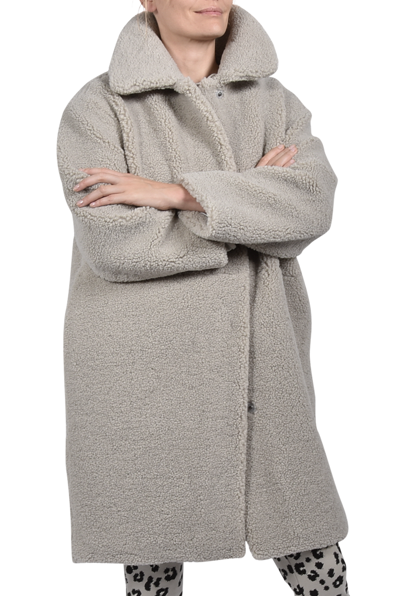 Teddyfell-Mantel von JUVIA