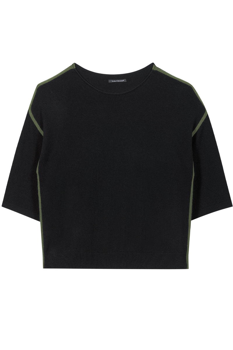 Pullover aus Kaschmir-Mix von LUISA CERANO.