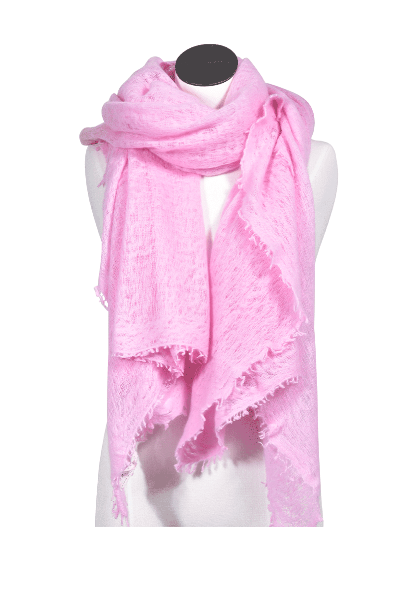 Edles Cashmere-Tuch von PUR SCHOEN, Rose Edles Cashmere-Tuch von PUR SCHOEN, Rose