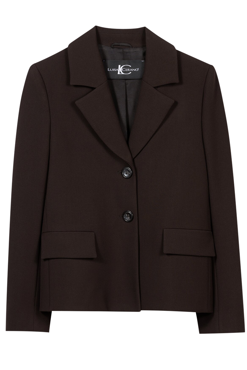 Zwei-Knopf-Blazer von LUISA CERANO.