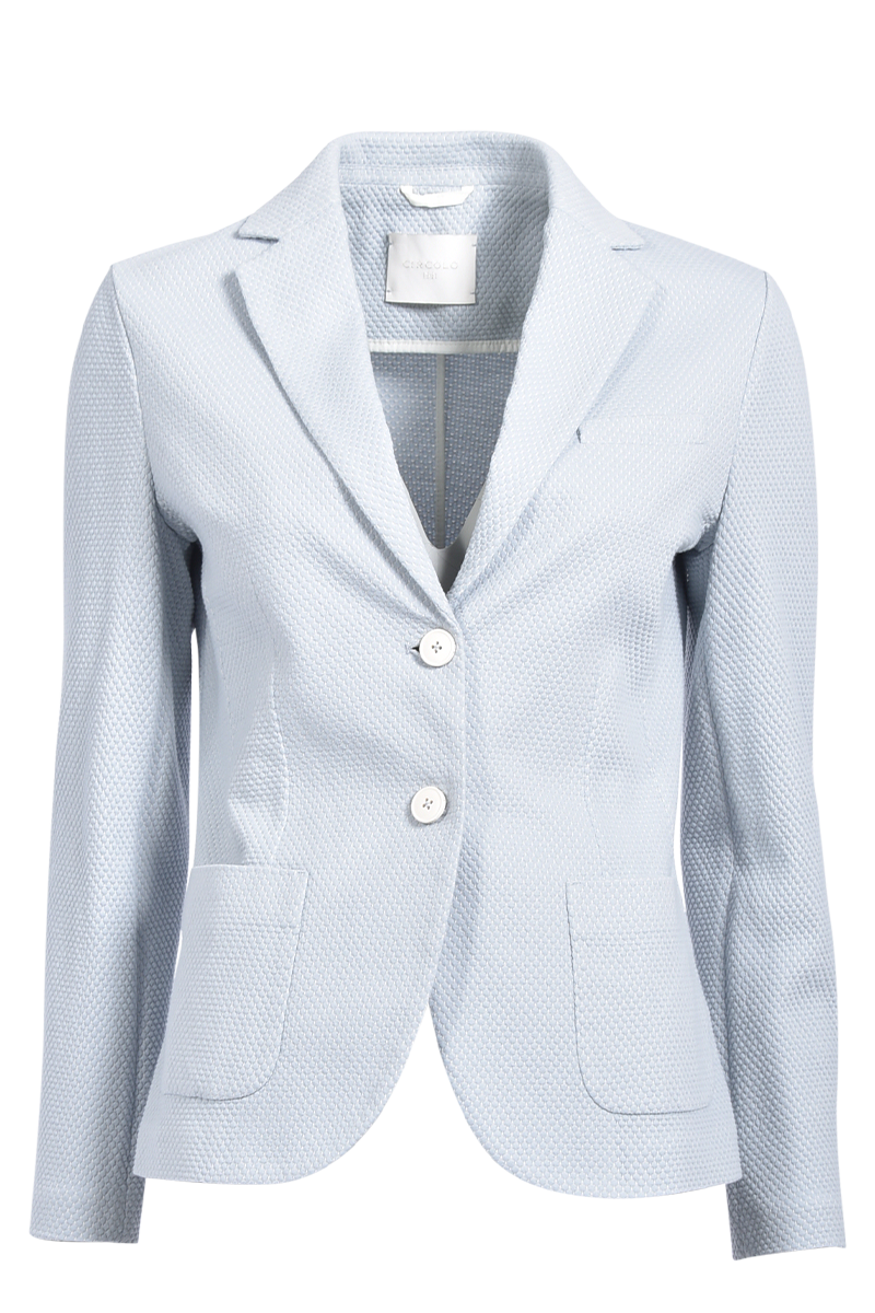 Baumwollblazer mit Wabenmuster von CIRCOLO