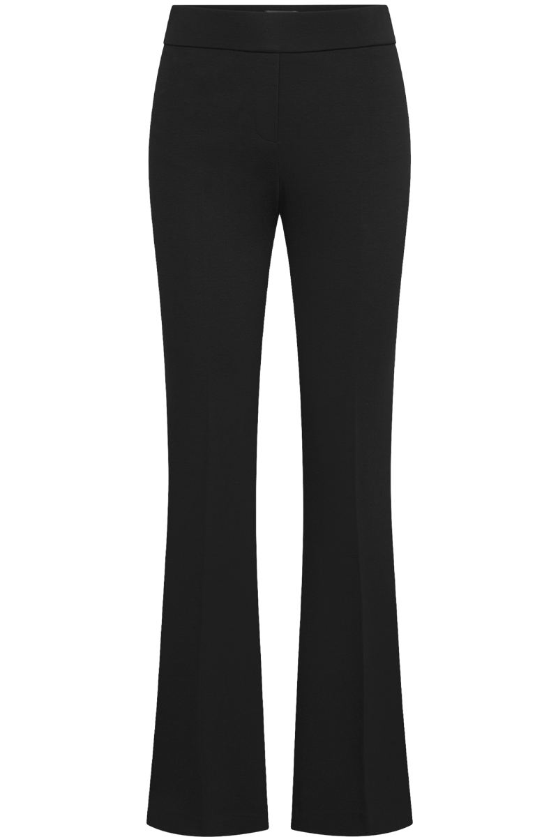 Flared Pull-on Hose aus Viskosejersey "NANOU" von SEDUCTIVE.