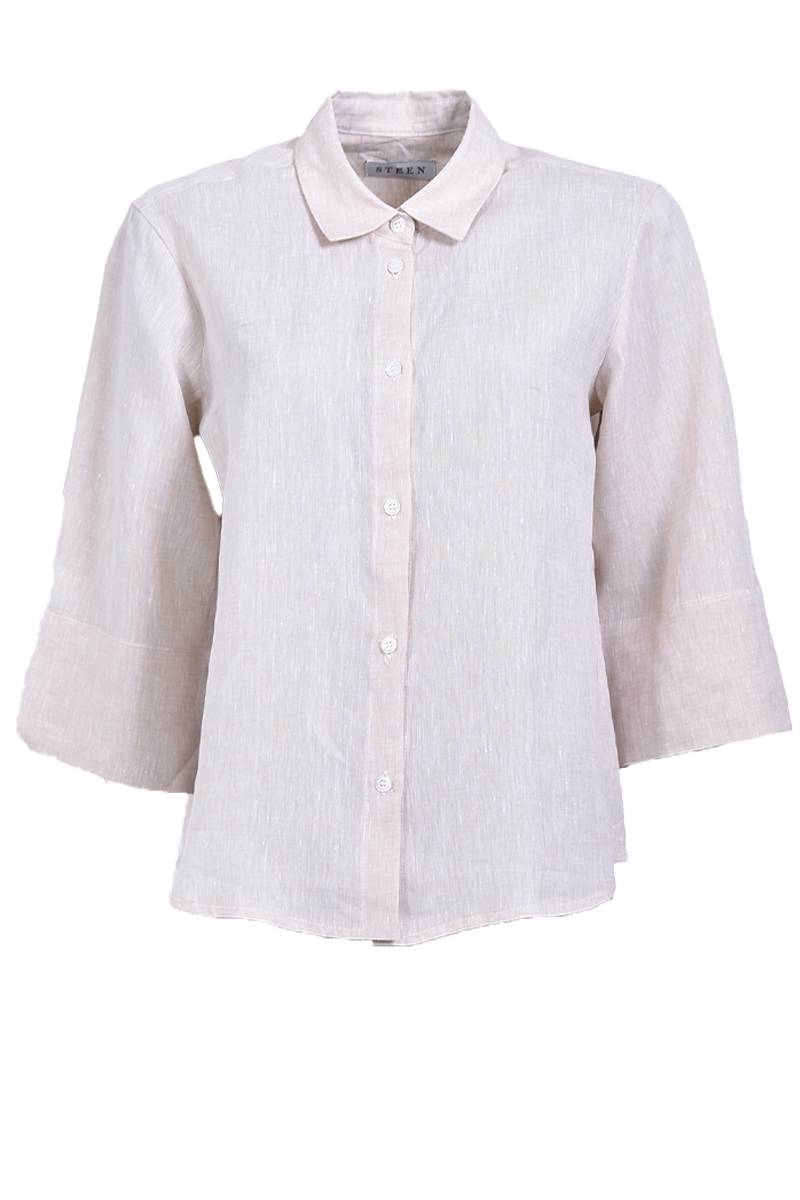 Leinenbluse mit 3/4-Arm von STEEN Collection.