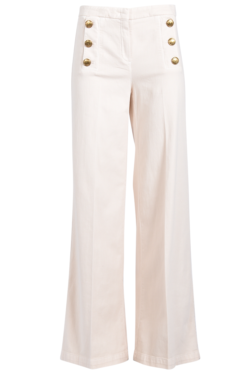 Bridget Marlenehose mit Goldknöpfen von SEDUCTIVE