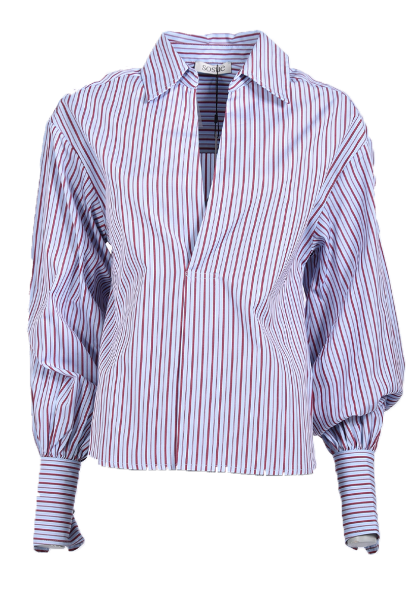 Streifen-Bluse "clairebluse" von SOSUE