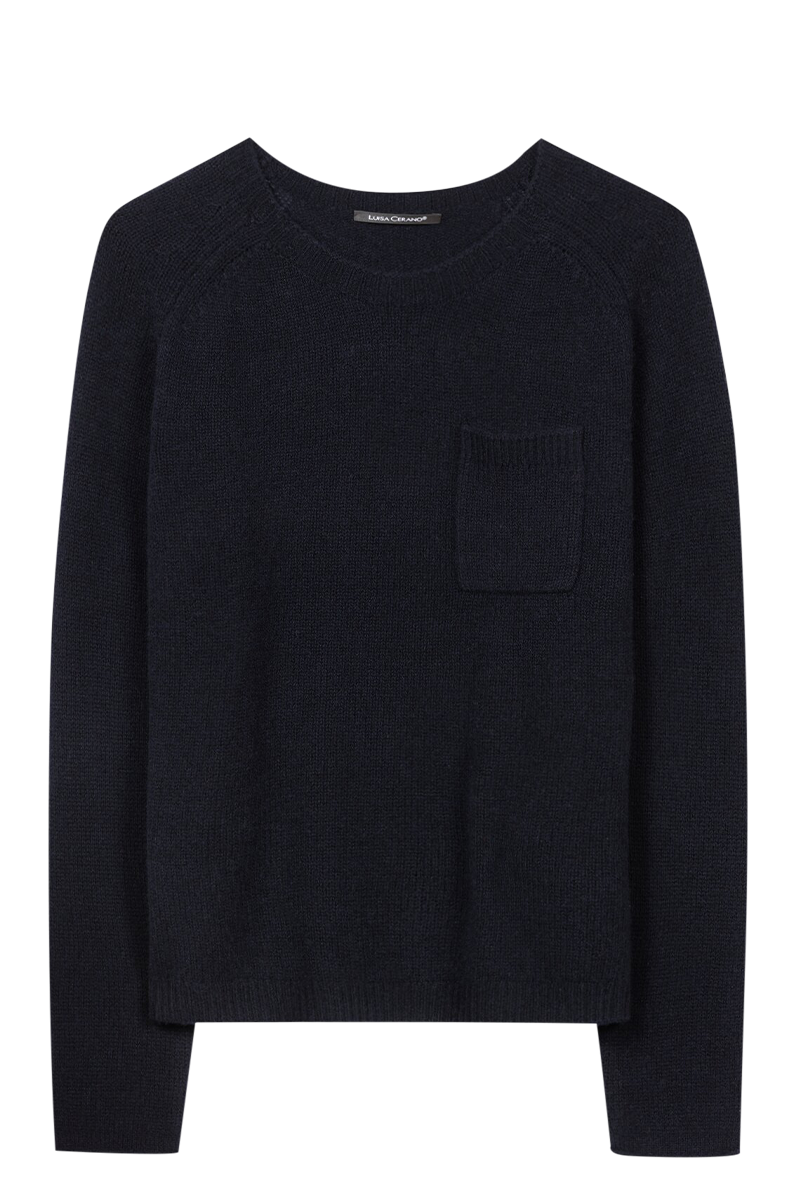 Pullover aus Kaschmir-Mix von LUISA CERANO.