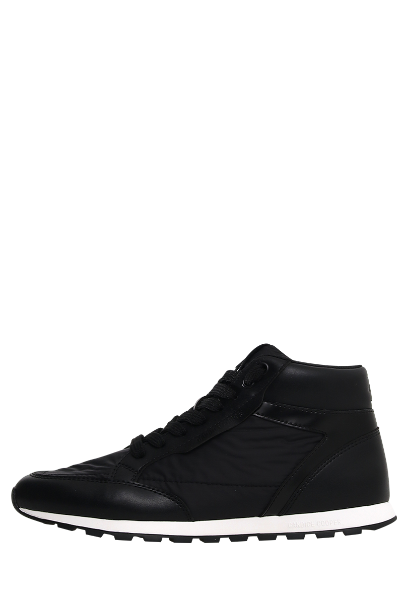 Sneaker aus Kunstleder und technischen Gewebe "Plume Mid" von CANDICE COOPER Sneaker aus Kunstleder und technischen Gewebe "Plume Mid" von CANDICE COOPER