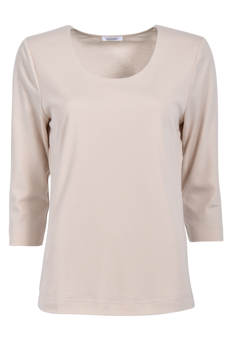 Rundhalsshirt aus Baumwolle von EFIXELLE