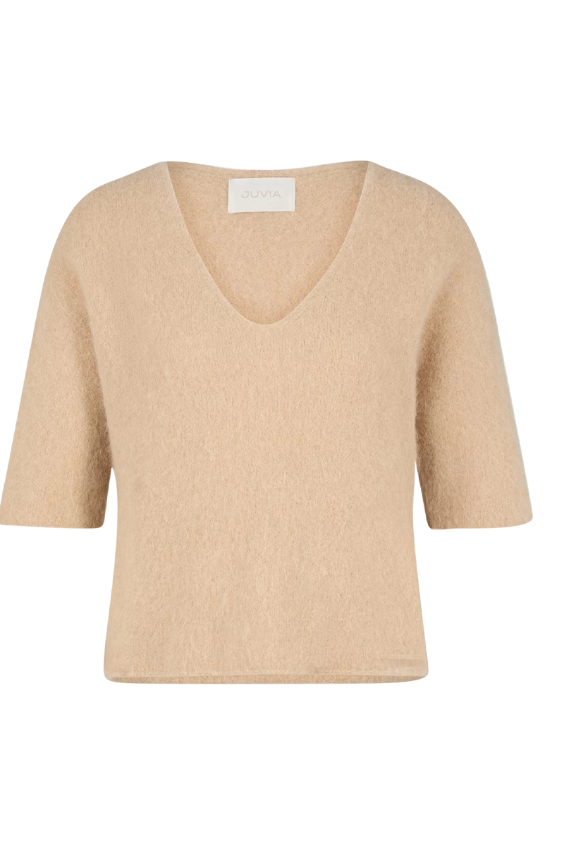 Halbarm-Pullover "Sinja" von JUVIA.