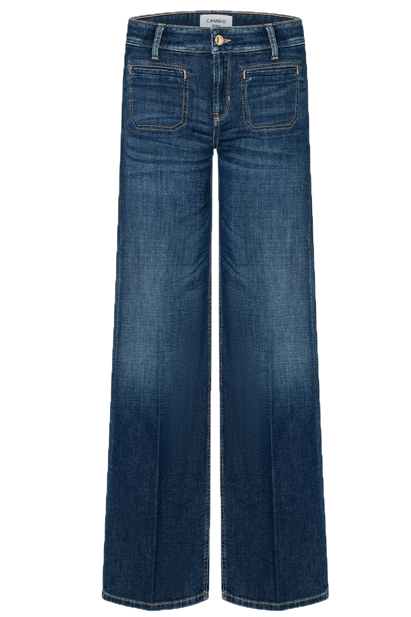 Jeans "Tess wide leg" von CAMBIO.