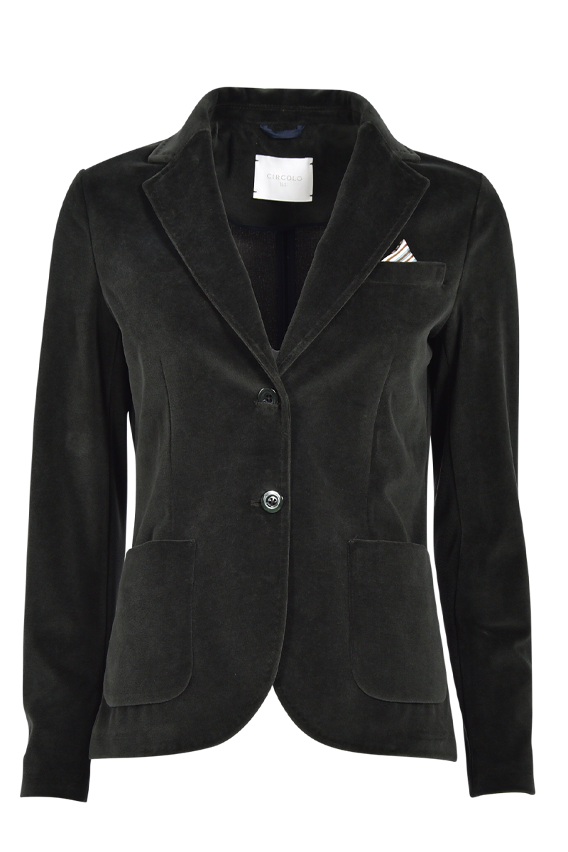 Blazer aus Samtstretch von CIRCOLO