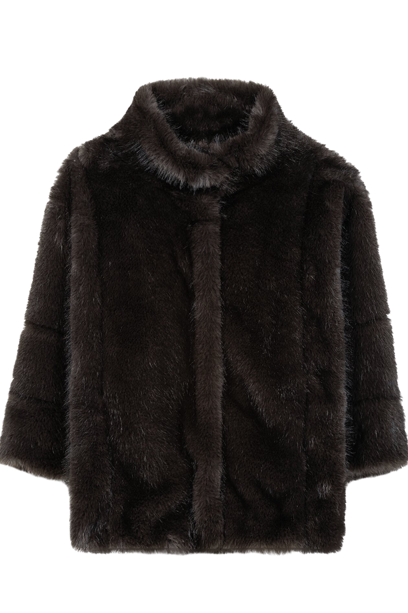 Jacke in Fell-Optik von LUISA CERANO.