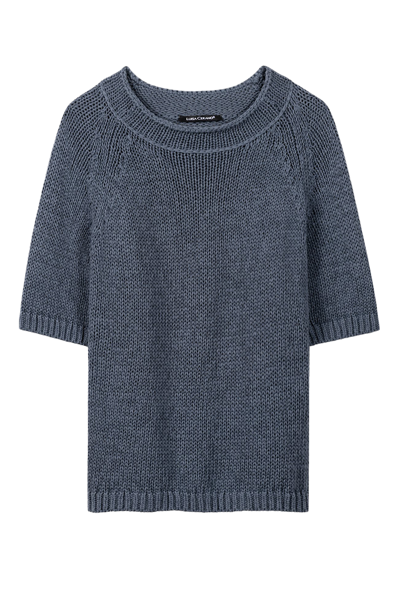 Pullover aus Leinen-Mix von LUISA CERANO.