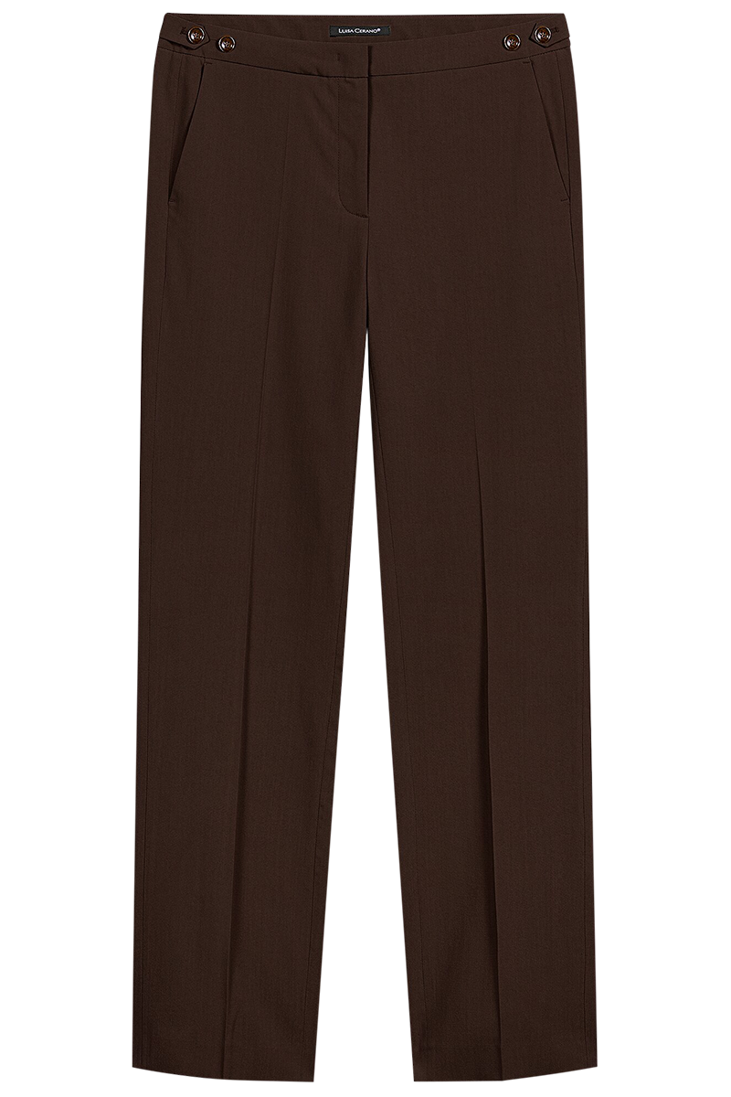 Stretch-Pants mit Bunddetails von LUISA CERANO.