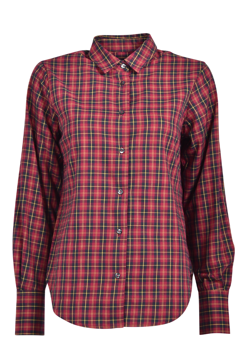 Bluse mit Blackwatch-Muster von STEEN.