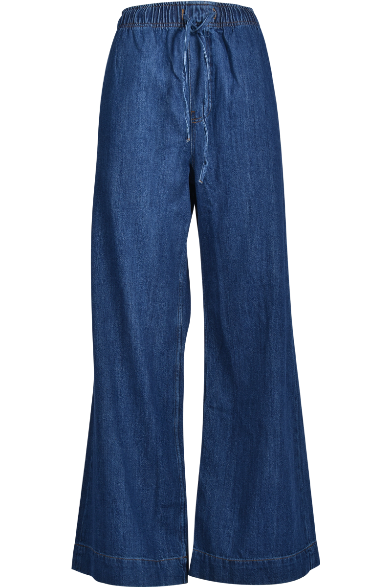 Weite Jeans "Pants Anna" mit Tunnelzug  von SOSUE. 