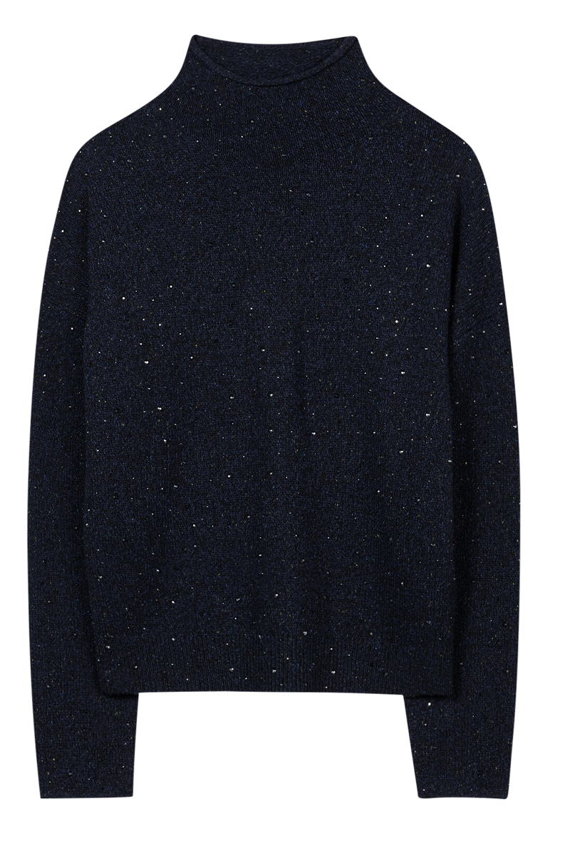 Turtleneck mit Schmucksteinen von LUISA CERANO.