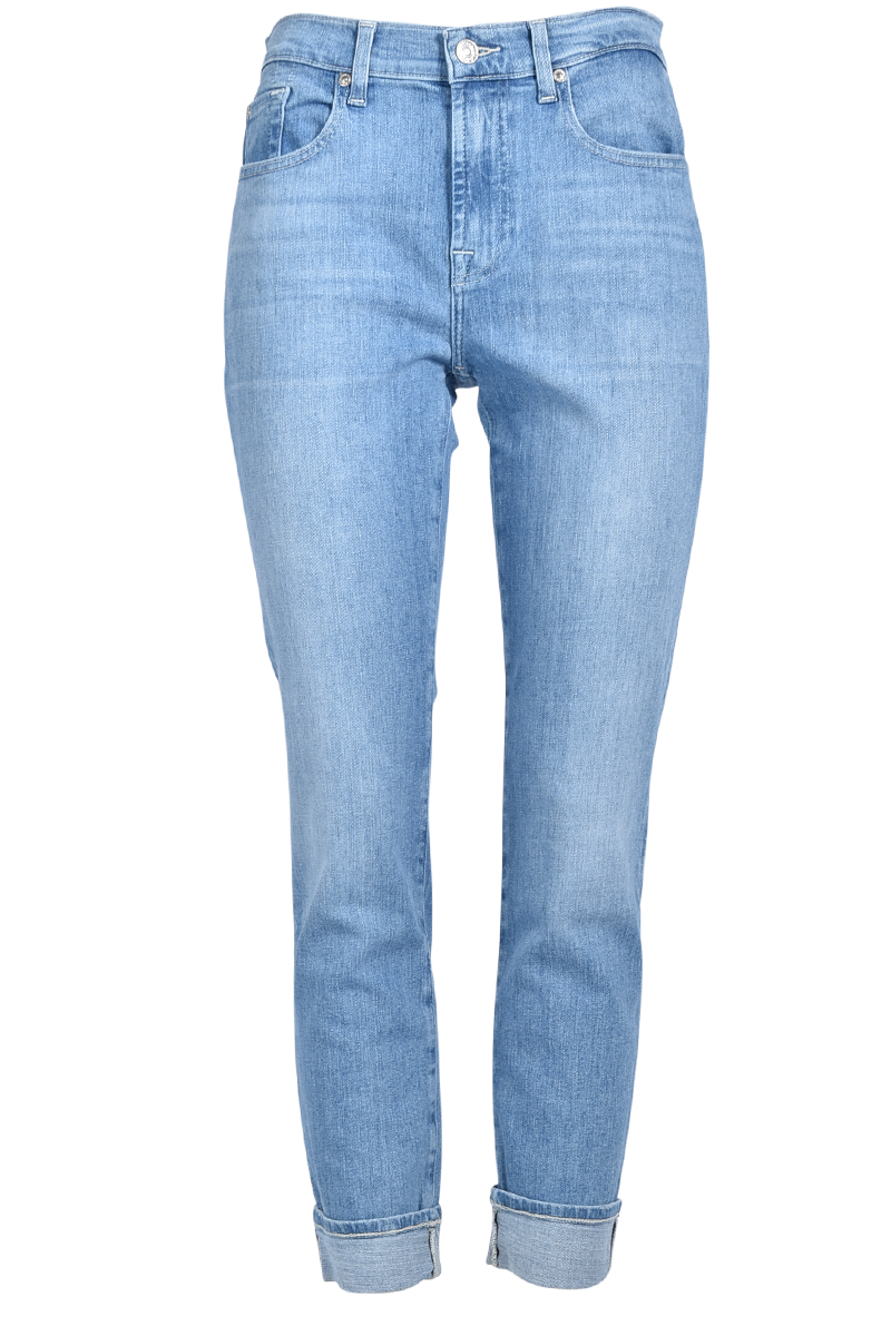Jeans "Relaxed Skinny" mit Krempelbein von SEVEN for all Mankind. Jeans "Relaxed Skinny" mit Krempelbein von SEVEN for all Mankind.