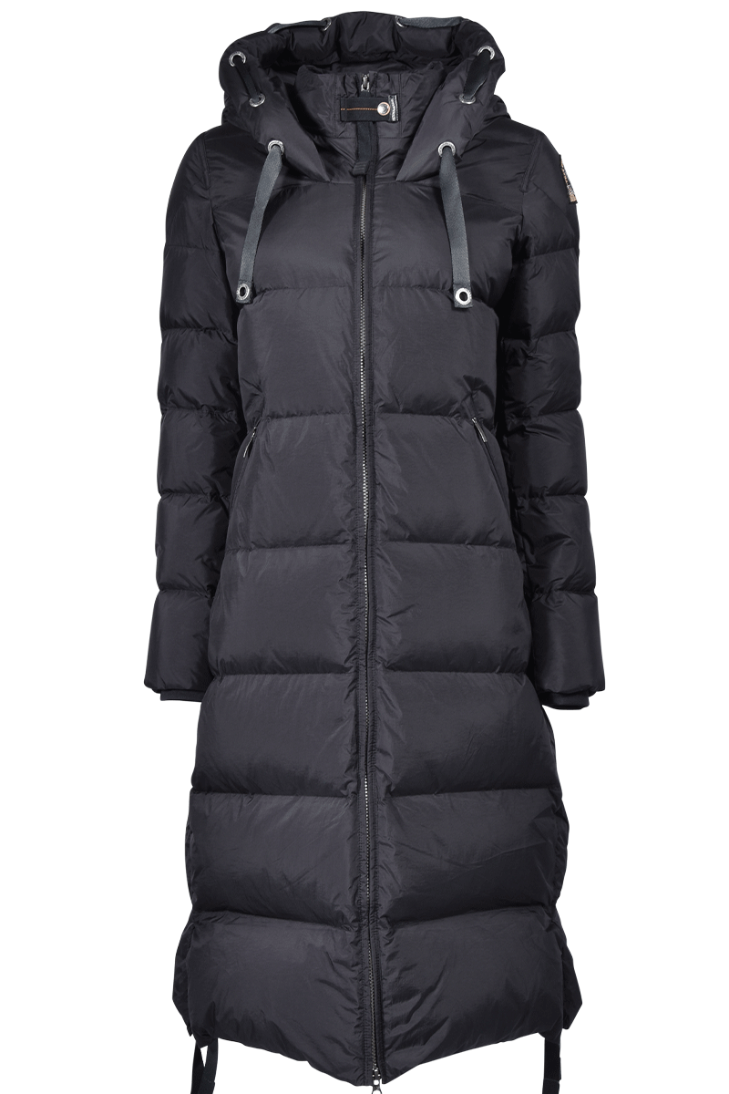 Langer Daunenmantel