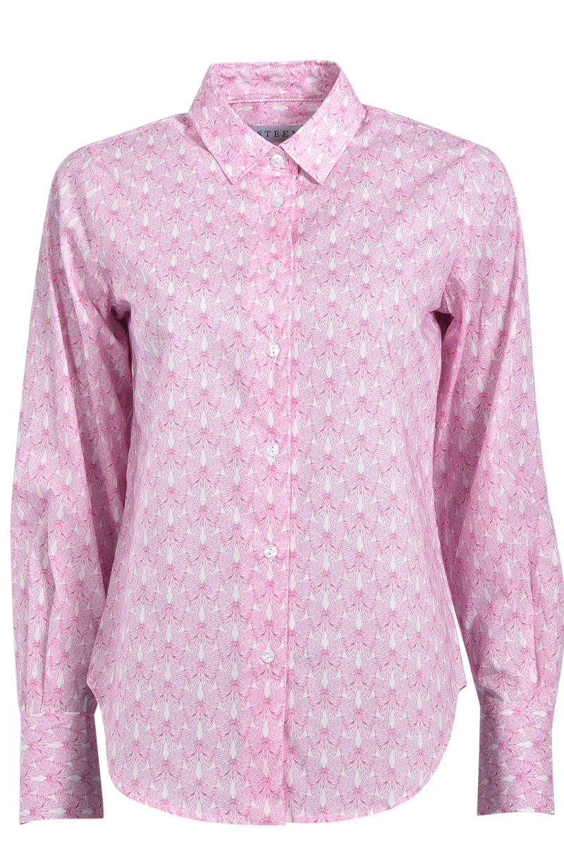 Hemdbluse mit Schleifenmuster von STEEN.