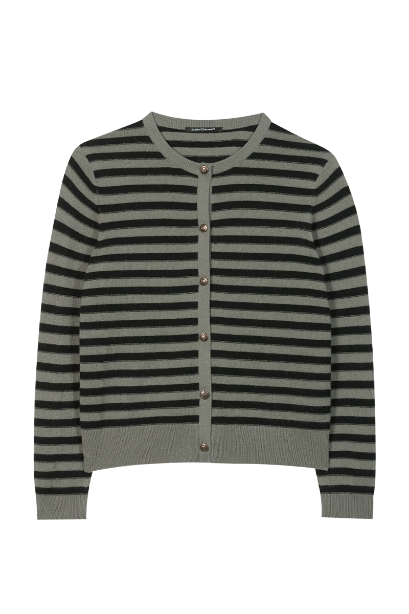 Cardigan aus Kaschmir-Mix von LUISA CERANO. Cardigan aus Kaschmir-Mix von LUISA CERANO.