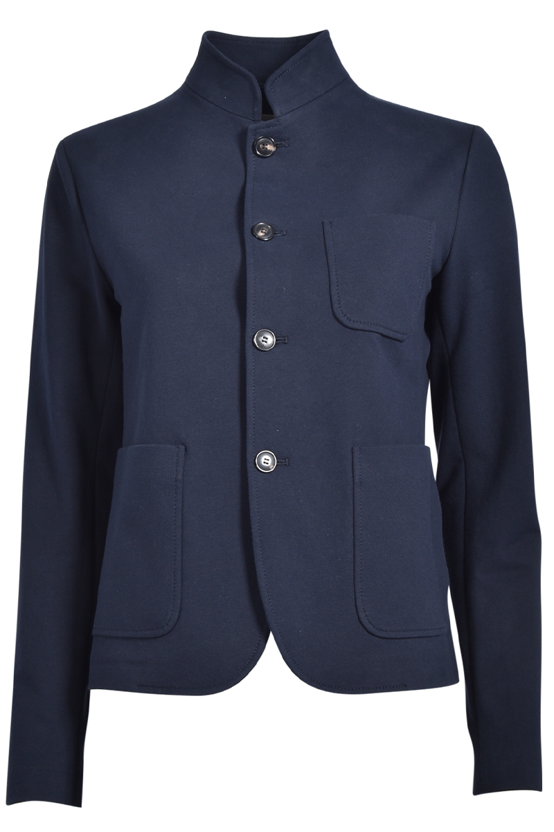 Ungefütterter Blazer mit Stehkragen von CIRCOLO.