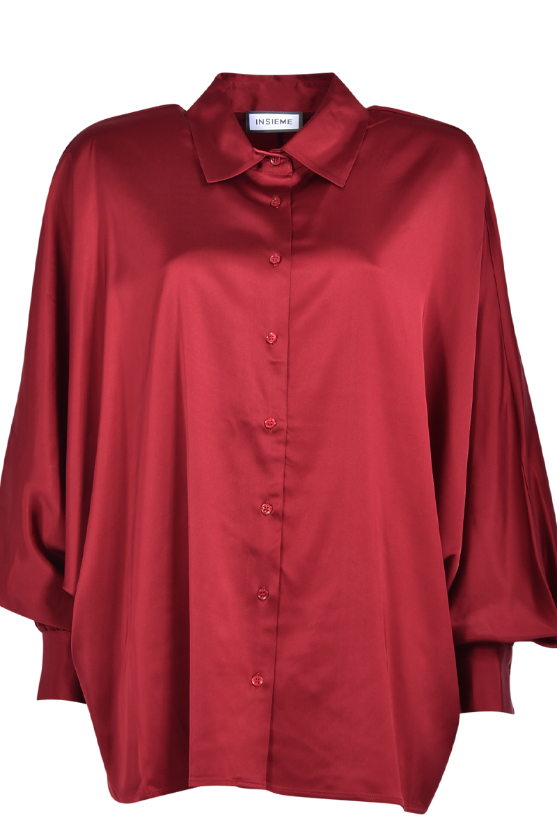 Bluse mit Fledermausärmeln von INSIEME.