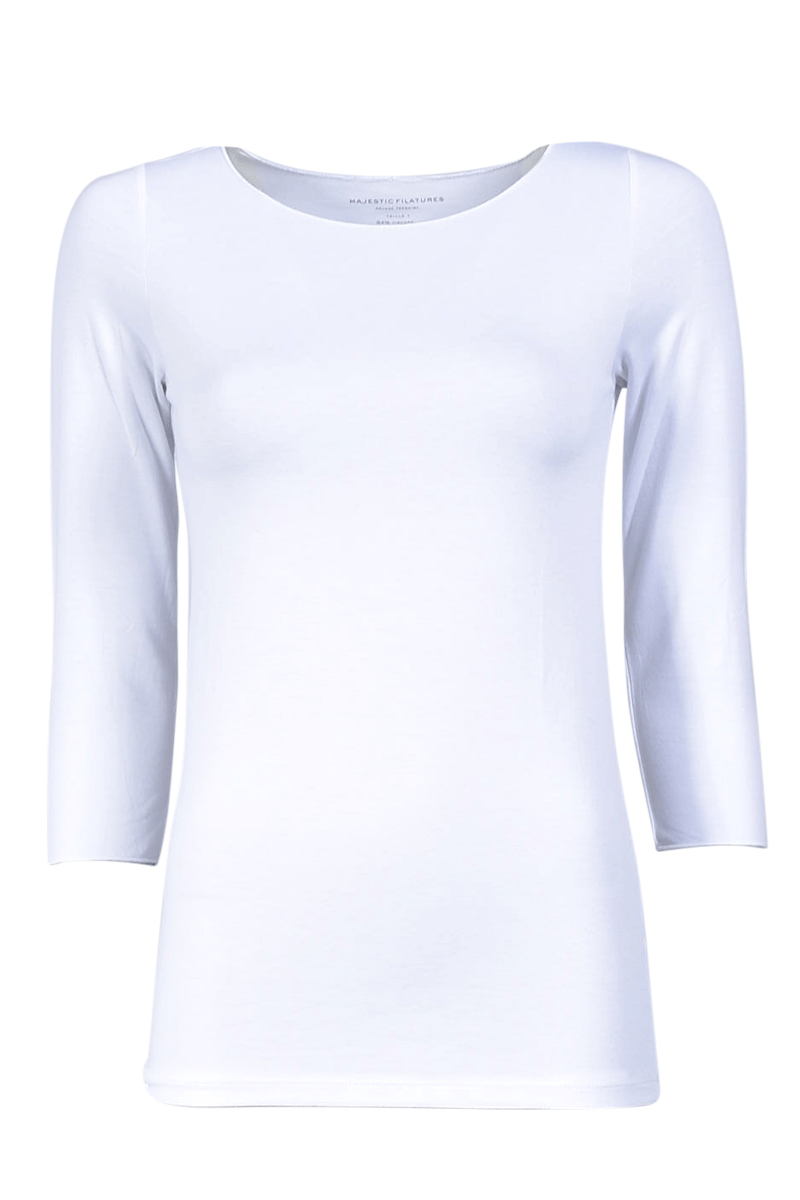 Shirt mit 3/4-Arm von MAJESTIC Shirt mit 3/4-Arm von MAJESTIC