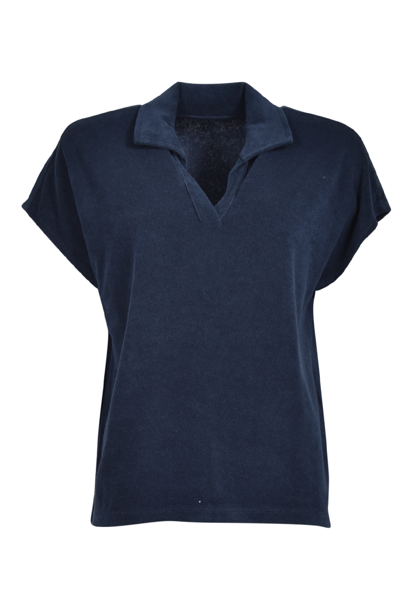 Frottee-Shirt "Vanessa" von JUVIA