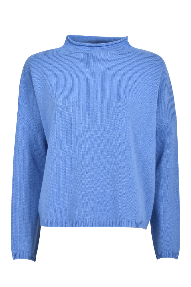 Stehkragenpullover in lockerer Form von INSIEME