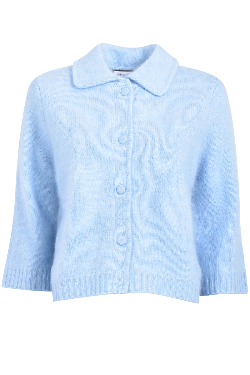 Strickjacke mit gebrushter Oberfläche von INSIEME.