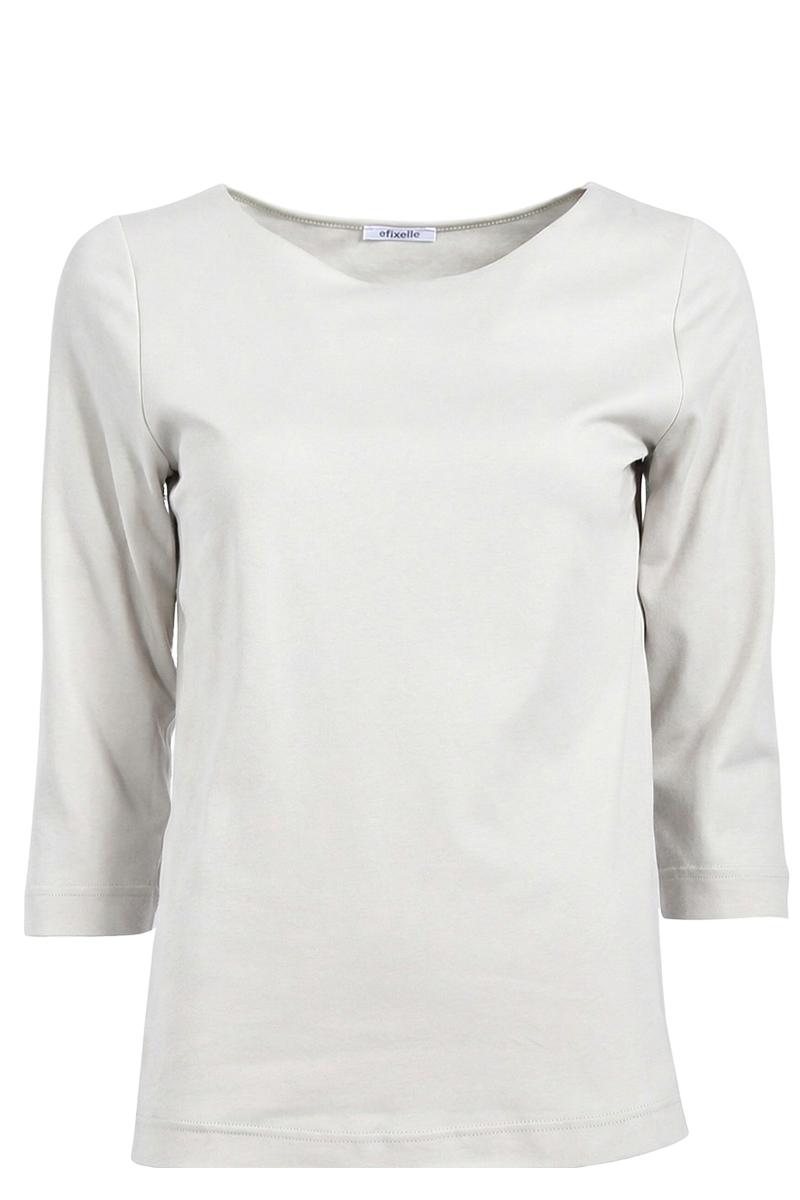 Rundhalsshirt mit 3/4-Arm von EFIXELLE