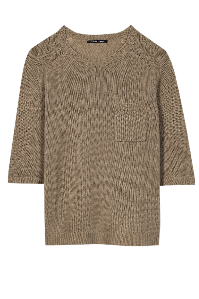 Pullover aus Kaschmir-Mix von LUISA CERANO.