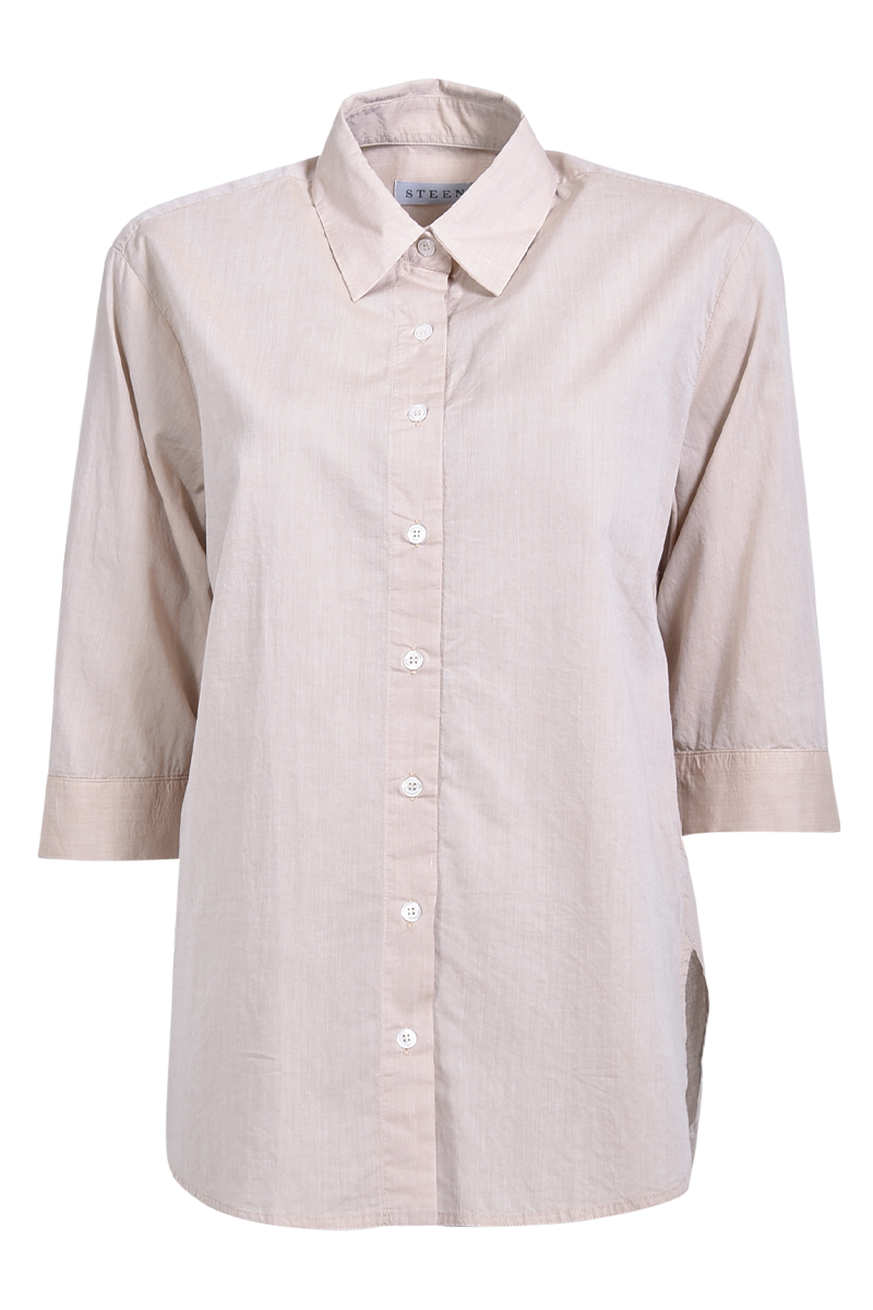 3/4-Arm Bluse aus Musselin von STEEN.