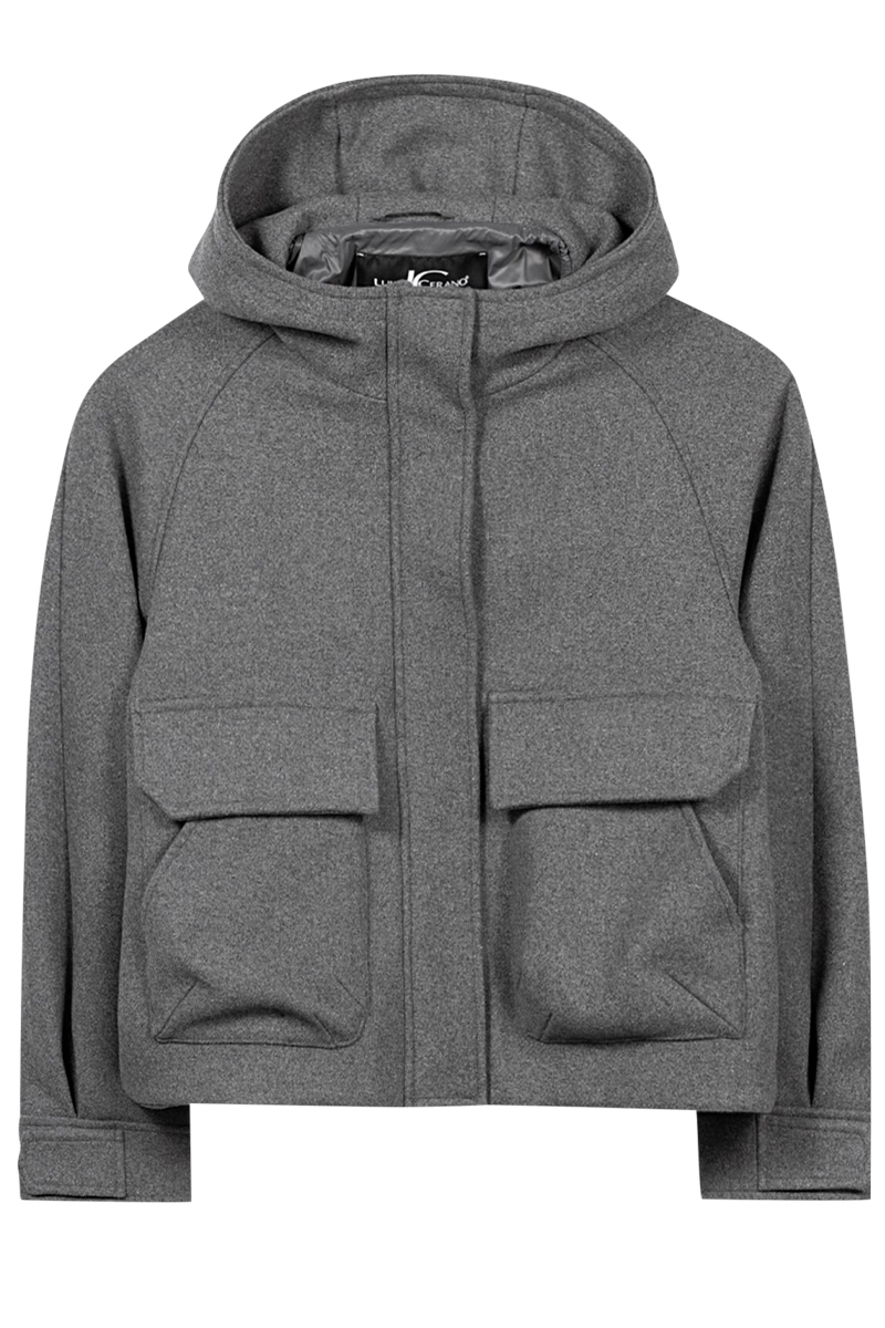 Outdoorjacke aus Woll-Mix von LUISA CERANO.