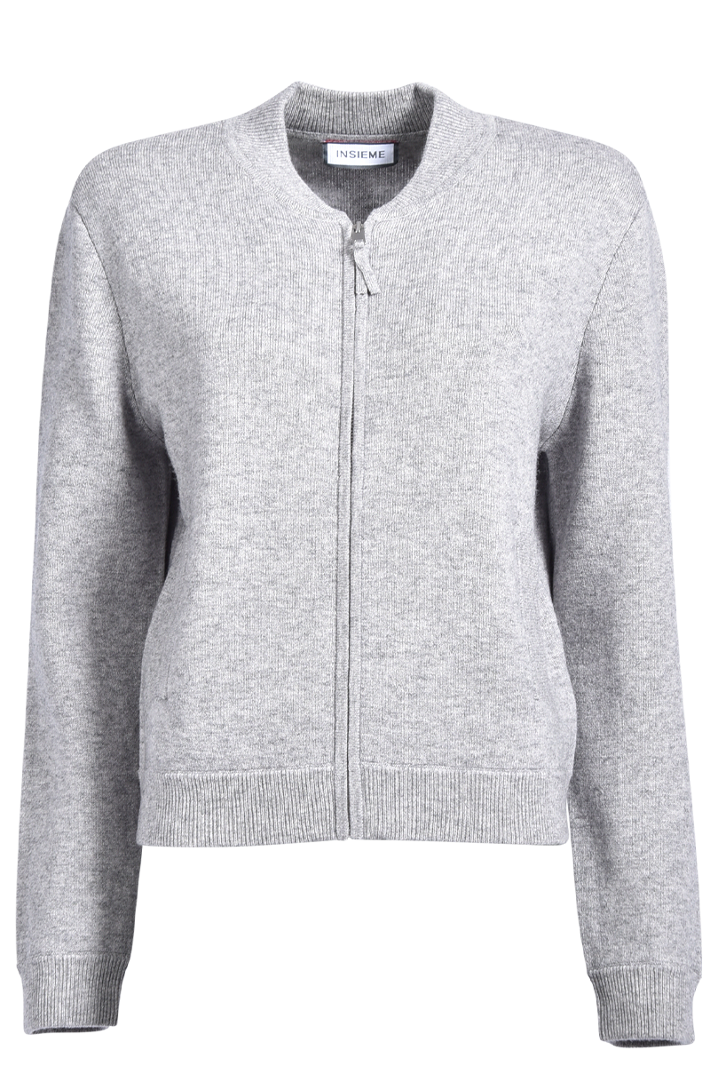 Strickblouson mit Reißverschluss von INSIEME.