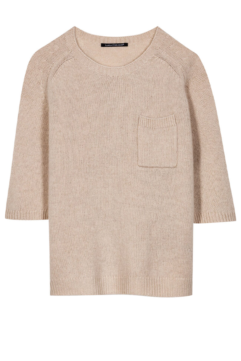 Pullover aus Kaschmir-Mix von LUISA CERANO.