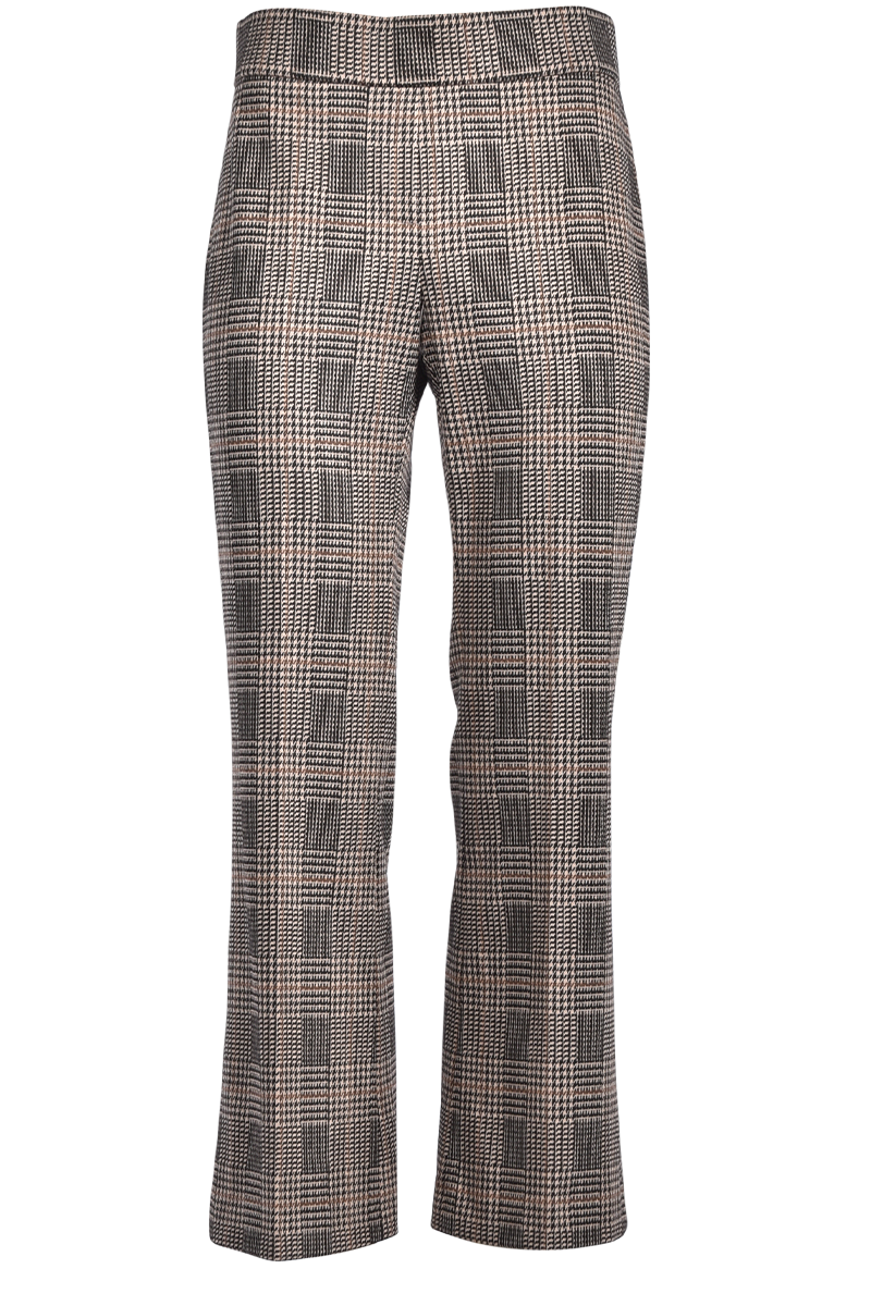 Karierte Jersey Pull-On Hose "NANETTE von Seductive.