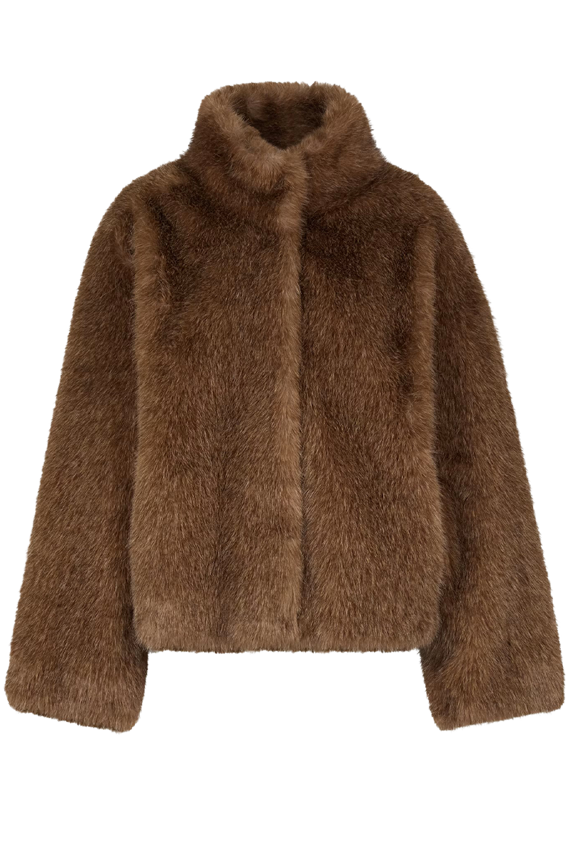Fakefur-Jacke "Vivienne" von JUVIA.