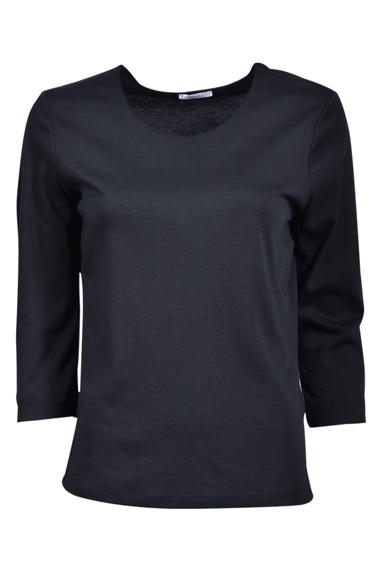 Rundhalsshirt aus Baumwolle von EFIXELLE.
