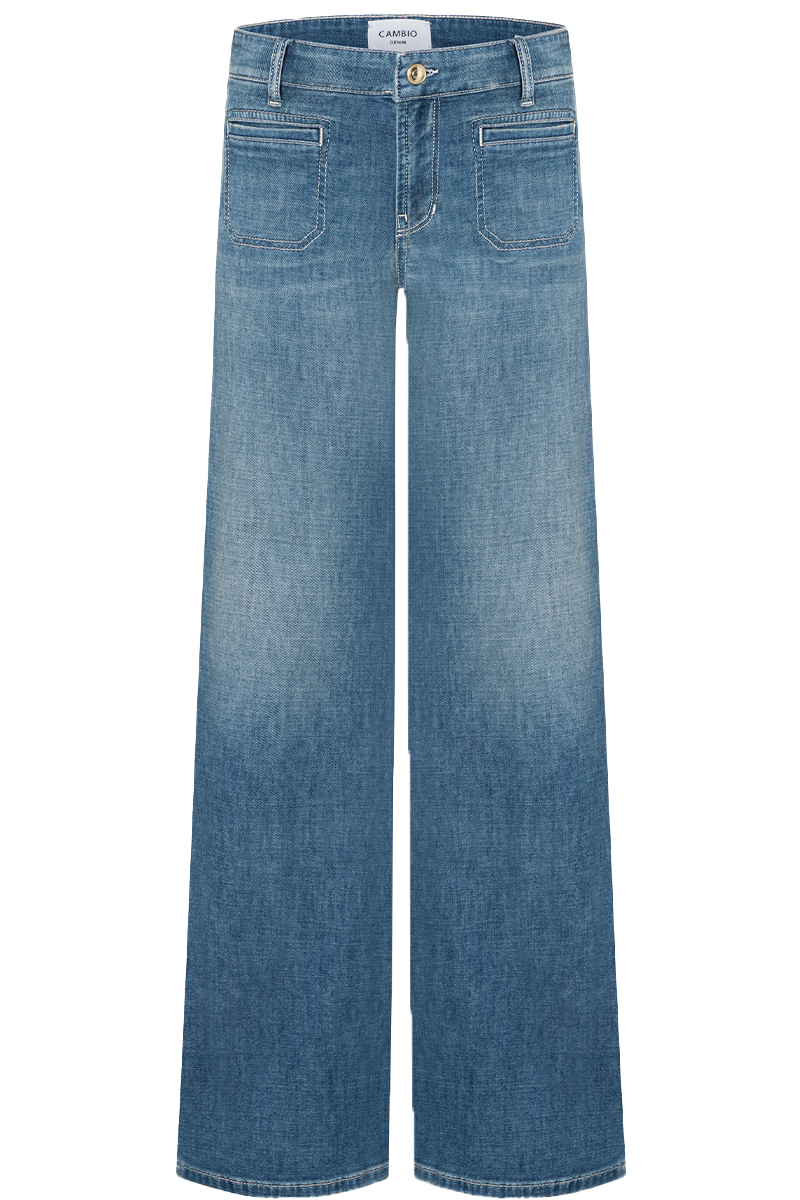 Jeans "Tess wide leg" von CAMBIO.