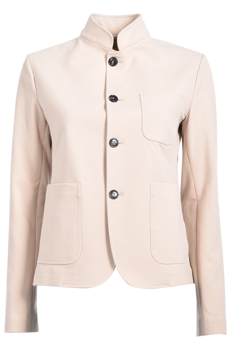Ungefütterter Blazer mit Stehkragen von CIRCOLO.