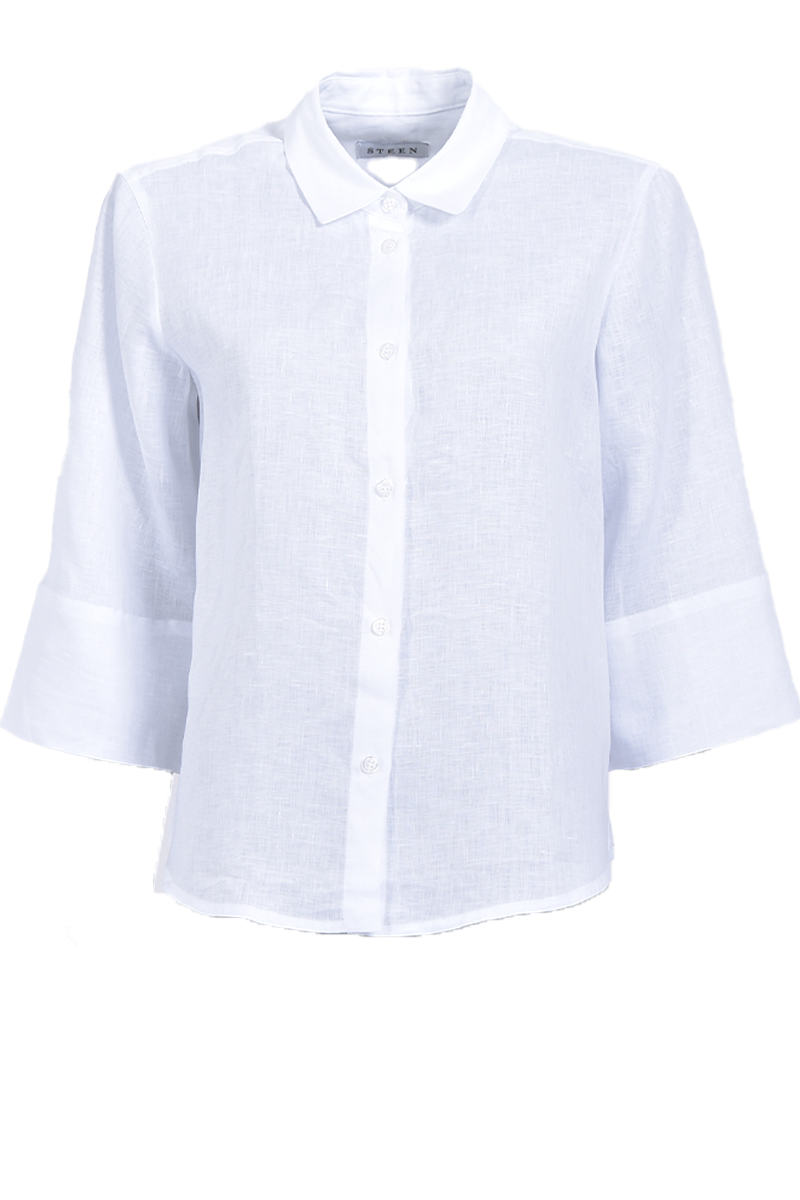 Leinenbluse mit 3/4-Arm von STEEN Collection.