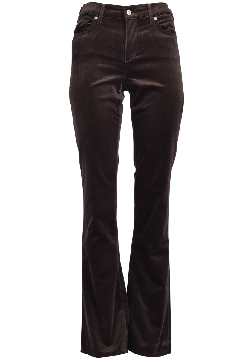 Samt-Jeans "Leggy bootcut" von SEVEN FOR ALL MANKIND.