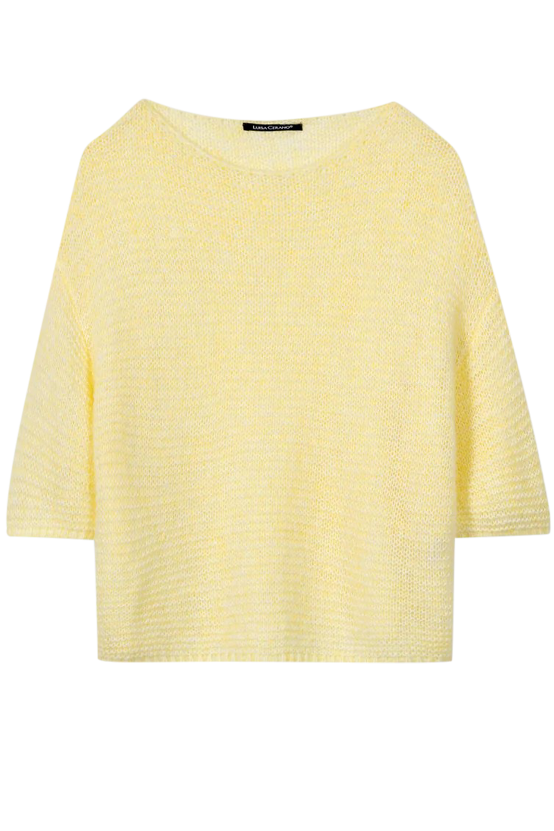 Pullover aus Alpaka-Mix von LUISA CERANO.