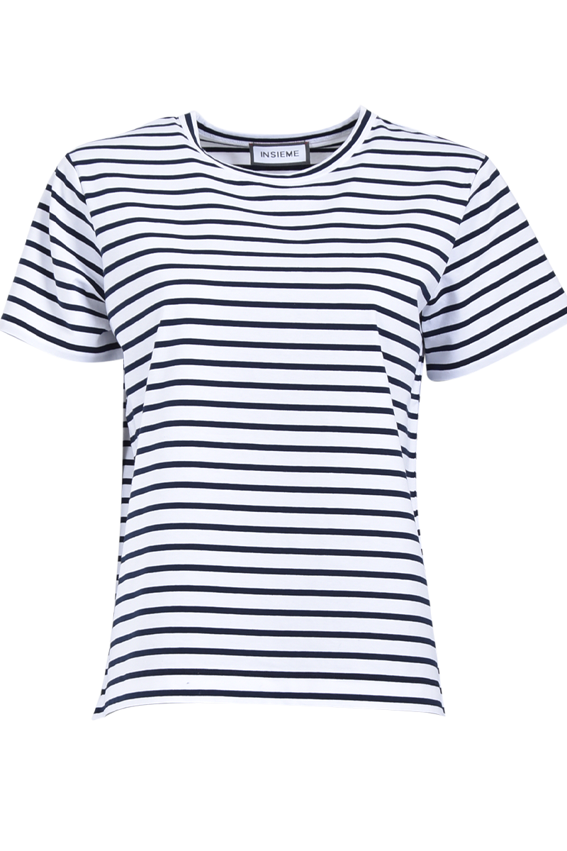 Ringelshirt mit Halbarm von INSIEME.