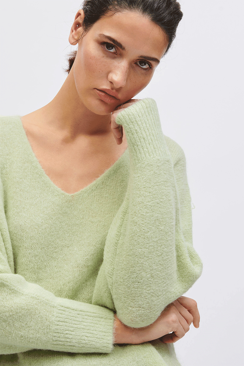 Pullover aus Alpaka-Mix von LUISA CERANO